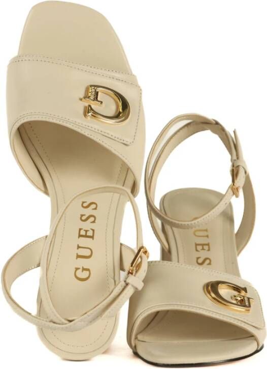 Guess High Heel Sandals Beige Dames