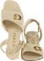 Guess High Heel Sandals Beige Dames - Thumbnail 5