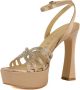 Guess High Heel Sandals Beige Dames - Thumbnail 2