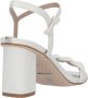 Guess Glamoureuze Elskens Hoge Hak Sandalen White Dames - Thumbnail 15