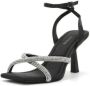 Guess sandals Dezze Fl6Dze Lea03 Zwart Dames - Thumbnail 3