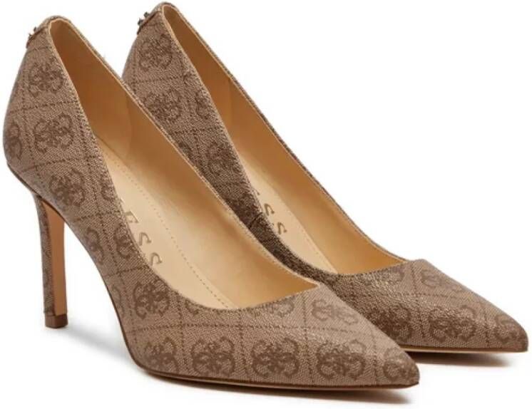 Guess Hoge hak Dabbey Monogram Schoenen Brown Dames