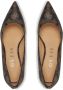 Guess Hoge hak Monogram PU leren schoenen Brown Dames - Thumbnail 4