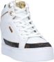 Guess Basketbal Wedge Sneaker met Kleurrijke Logodetails White Dames - Thumbnail 5