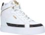 Guess Basketbal Wedge Sneaker met Kleurrijke Logodetails White Dames - Thumbnail 10