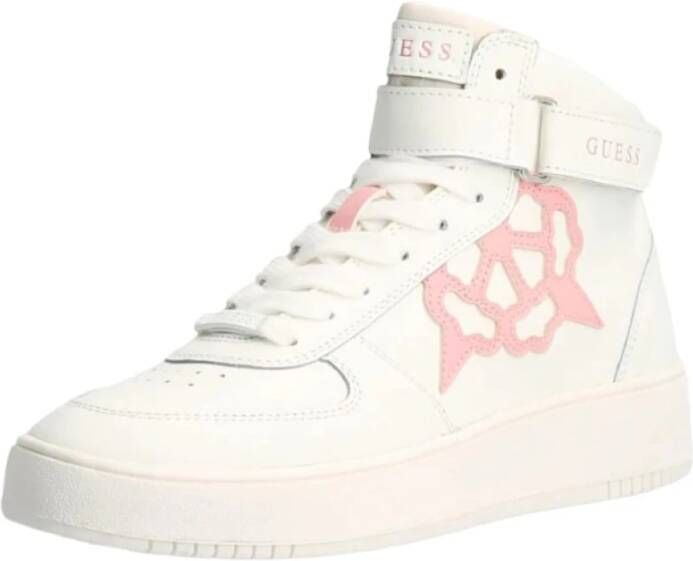 Guess Hoge Top Sneakers White Dames