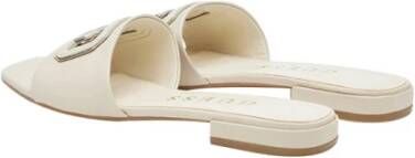 Guess Ivoor Sandalen met Gouden Details White Dames