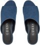 Guess Katoenen hakken pumps voor vrouwen Blue Dames - Thumbnail 8