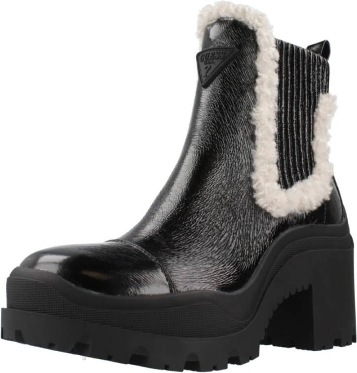 Guess Klassieke Chelsea Boots Yvette2 Black Dames