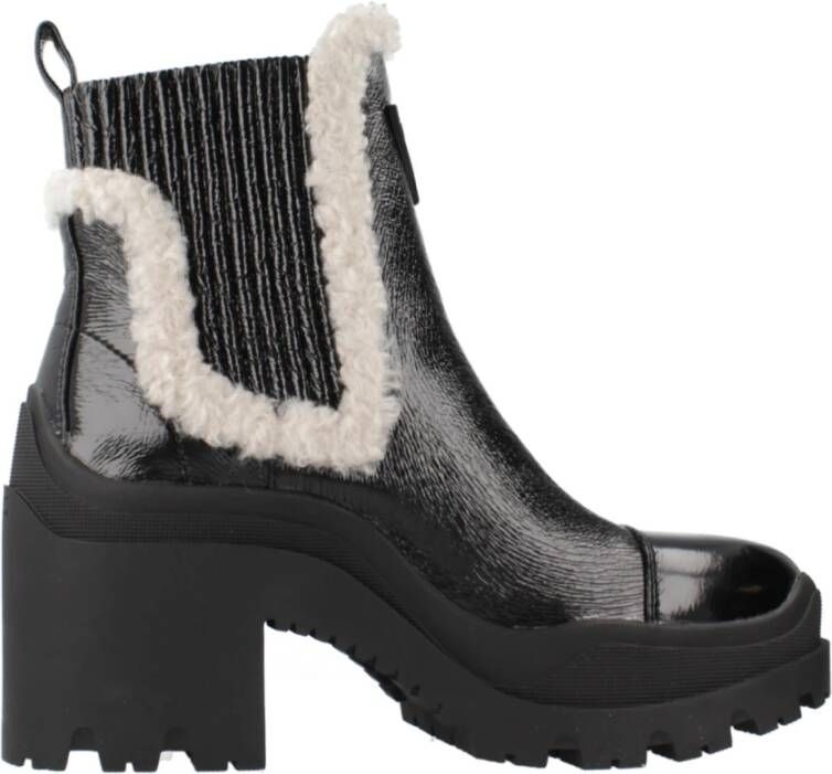 Guess Klassieke Chelsea Boots Yvette2 Black Dames