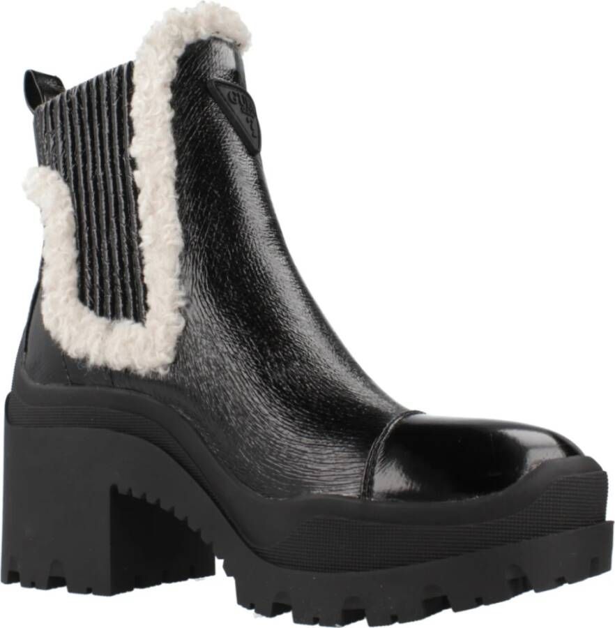 Guess Klassieke Chelsea Boots Yvette2 Black Dames