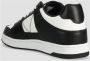 Guess Lage leren sneakers Zwart Black Heren - Thumbnail 4