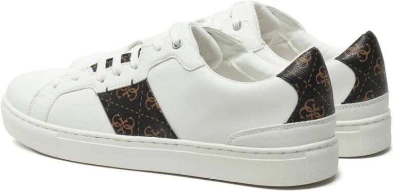 Guess Lage PU leren sneakers Todi Multicolor Heren