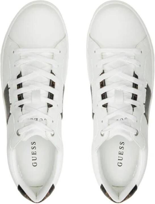 Guess Lage PU leren sneakers Todi Multicolor Heren