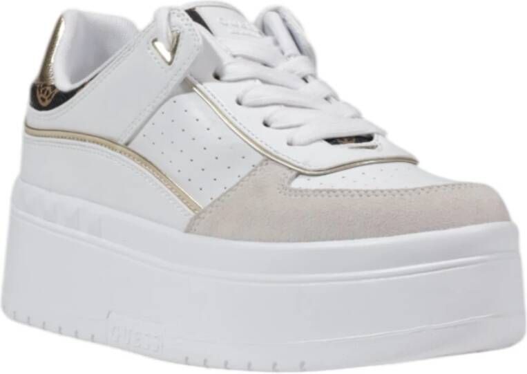 Guess Lage Schoenen Lente Zomer Collectie Vrouwen White Dames