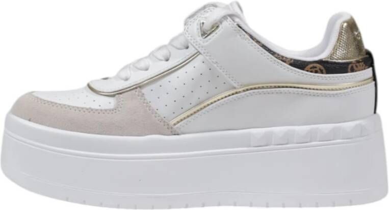 Guess Lage Schoenen Lente Zomer Collectie Vrouwen White Dames