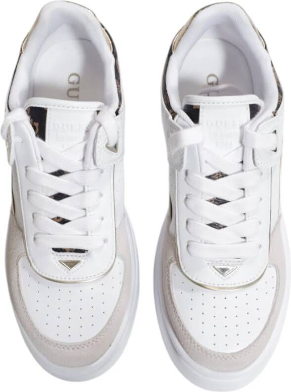 Guess Lage Schoenen Lente Zomer Collectie Vrouwen White Dames