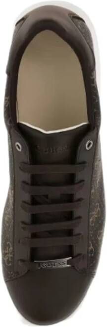 Guess Lage Sneakers Brown Heren