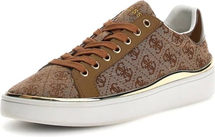 Guess Lage textielsneakers logo motief Multicolor Dames