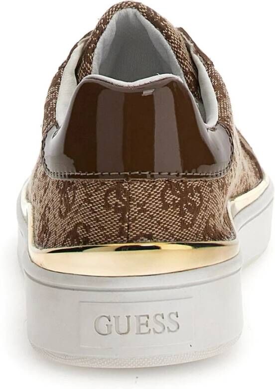 Guess Lage textielsneakers logo motief Multicolor Dames