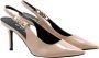 Guess Lak Slingback Leren Hoge Hakken Pink Dames - Thumbnail 5