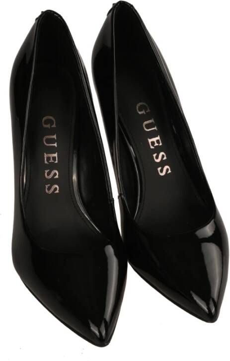 Guess Lakleren Hoge Hakken Schoenen Black Dames