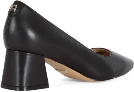 Guess Leren Brede Hak Pumps Black Dames