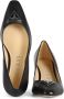 Guess Leren Logo Plaat Chunky Heel Pumps Black Dames - Thumbnail 5