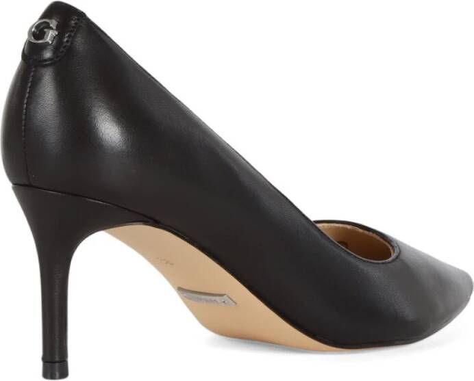 Guess Leren Middelhak Pumps Black Dames