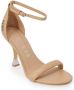 Guess Leren Pump Hak Lente Zomer Collectie Beige Dames - Thumbnail 3