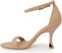 Guess Leren Pump Hak Lente Zomer Collectie Beige Dames - Thumbnail 4