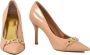 Guess Leren Rubberen Zoolschoenen Beige Dames - Thumbnail 2