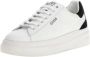 Guess Leren Sneakers Elbina voor Vrouwen White Dames - Thumbnail 4