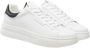 Guess Witte sportieve leren sneakers White Heren - Thumbnail 3