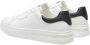 Guess Witte sportieve leren sneakers White Heren - Thumbnail 5