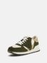 Guess Leren textielsneakers Groen model Green Dames - Thumbnail 2