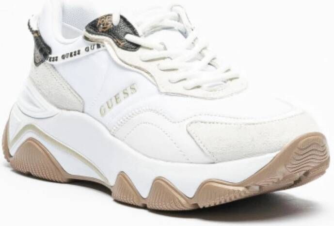 Guess Micola Sneaker in Wit White Dames