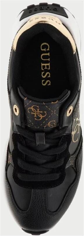 Guess Mode Sneakers met 4G Logo Print Black Dames