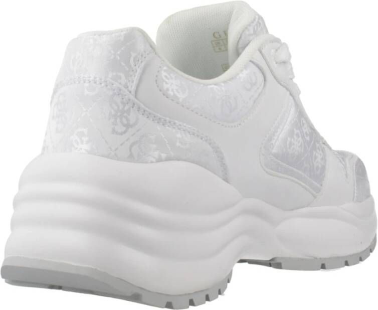 Guess Modieuze Sneakers voor Mannen en Vrouwen White Dames