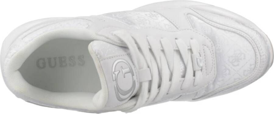 Guess Modieuze Sneakers voor Mannen en Vrouwen White Dames