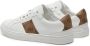 Guess Monogram PU Leren Sneakers Wit White Heren - Thumbnail 4