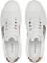 Guess Monogram PU Leren Sneakers Wit White Heren - Thumbnail 6