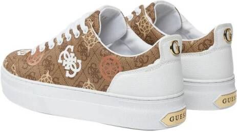 Guess Multicolor Casual Sneakers Brown Dames