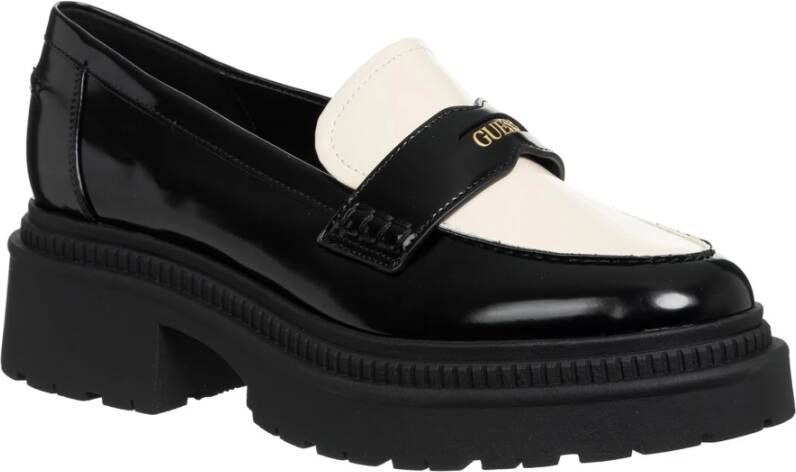 Guess Multicolor Loafers zonder Sluiting Black Dames