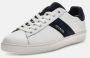 Guess Nola II Leren Sneakers Wit White Heren - Thumbnail 4