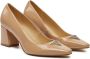 Guess Nude Hoge Hak Pumps Beige Dames - Thumbnail 2