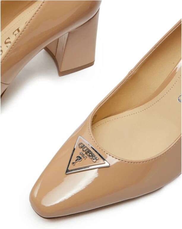 Guess Nude Hoge Hak Pumps Beige Dames