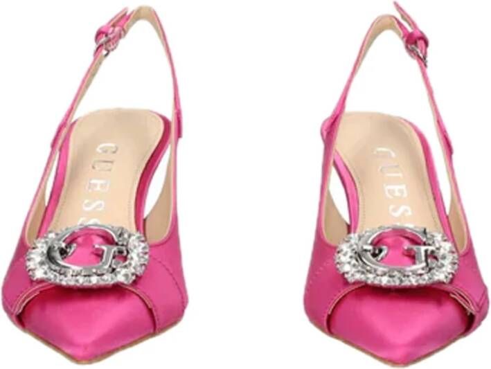 Guess Open achter hoge hakken Pink Dames