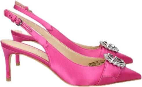 Guess Open achter hoge hakken Pink Dames