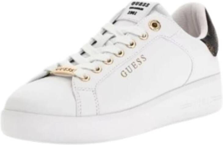 Guess Peony Roki 4G Logo Sneakers White Dames